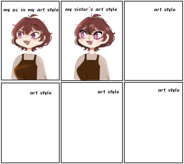 hi♡ my oc in another art style - ibisPaint