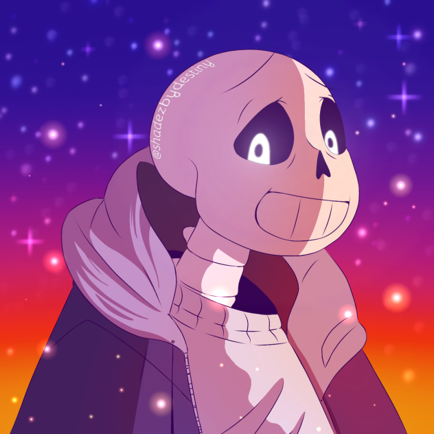 star gazing Sans