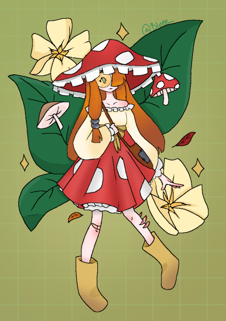 Mushroom girl 🍄