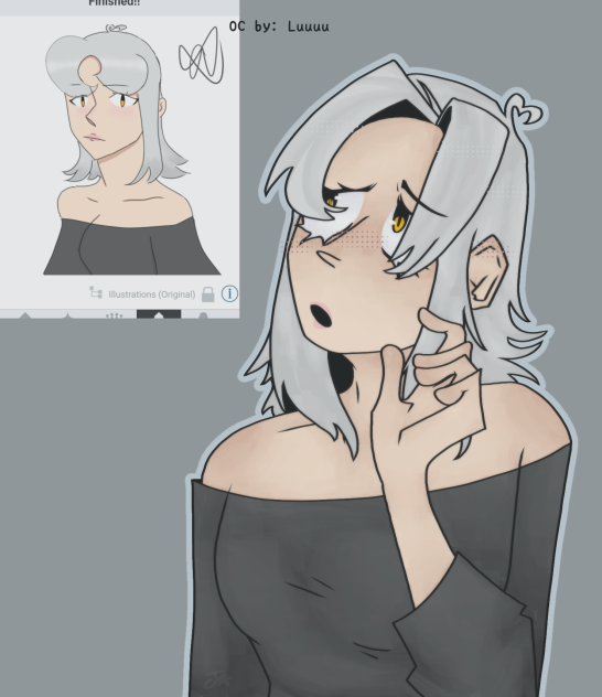 Fanart for Luuuu 🗣️