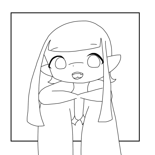 企画の線画！