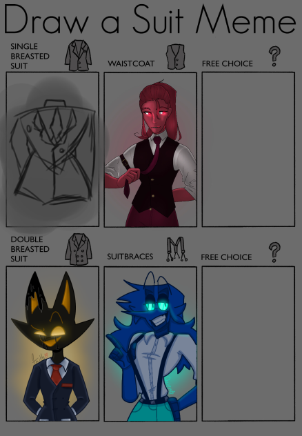 Draw a suit - ibisPaint
