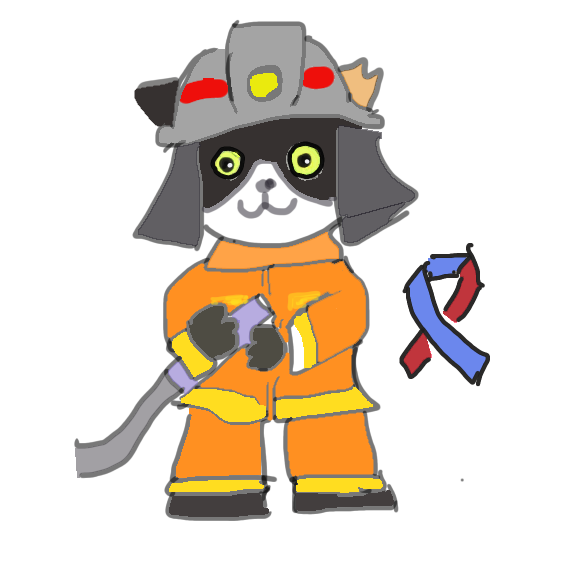 猫　国際消防士の日