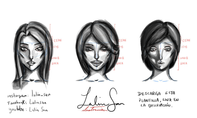 face practice - ibisPaint