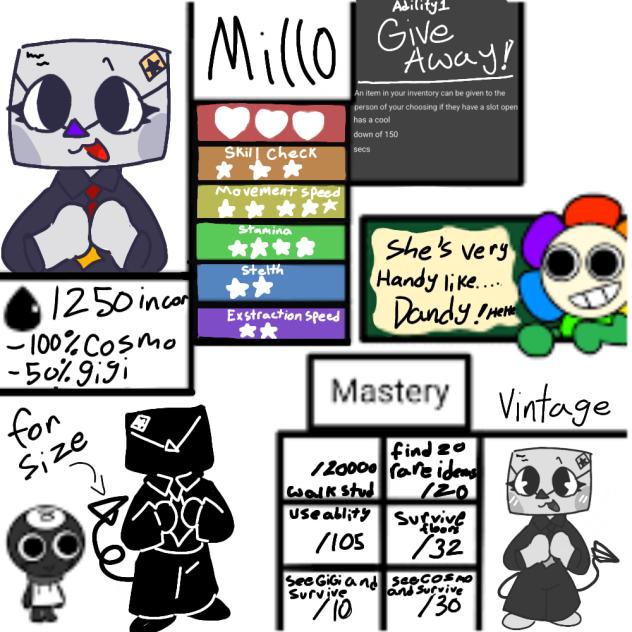 Millo the mail woman! (DWOC)