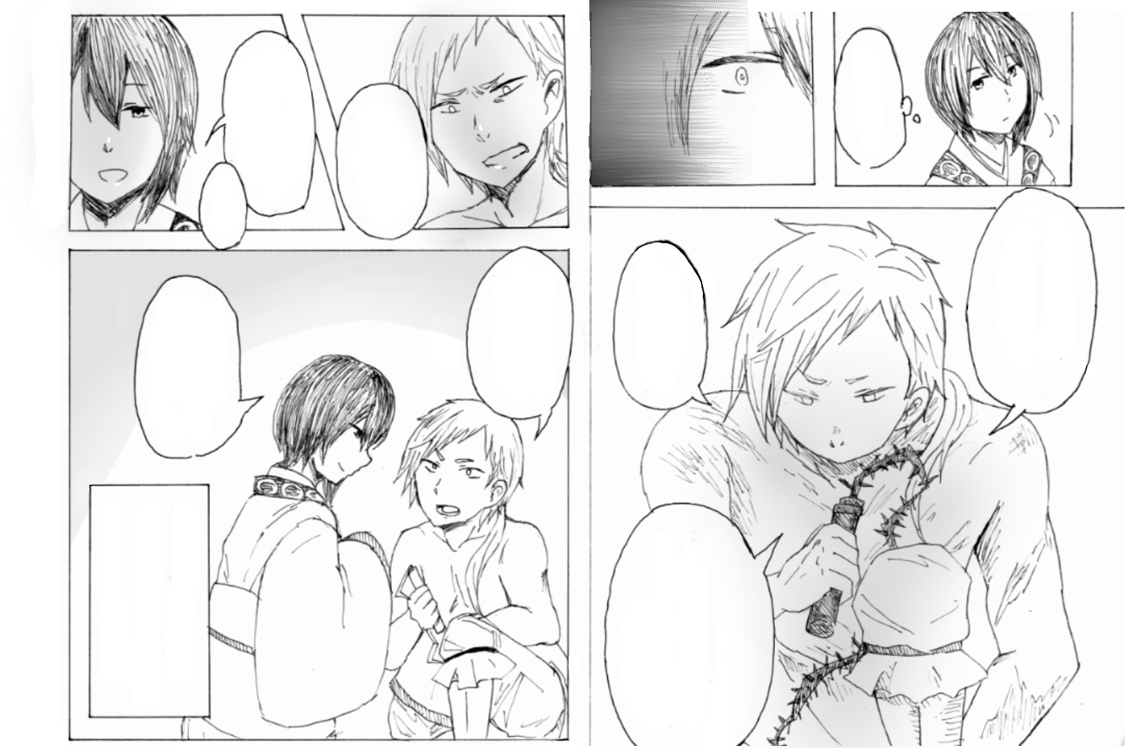 廉頗と藺相如 Ibispaint