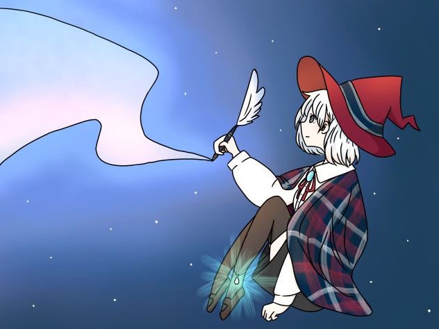 魔法絵師の少女