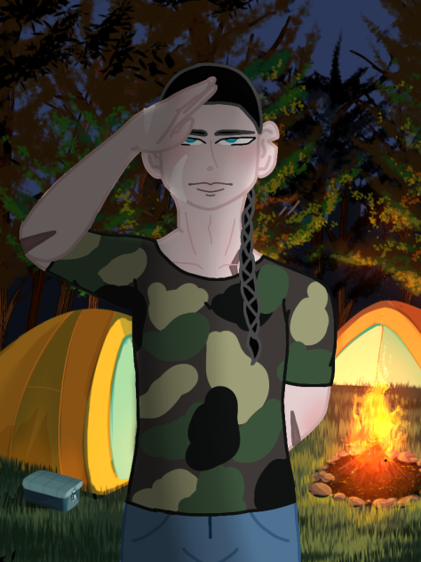 a honored soldier