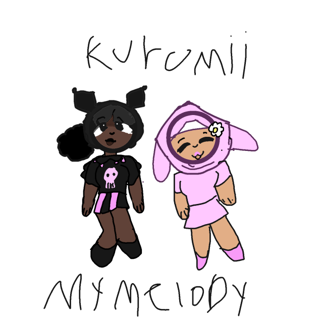 My melody and kuromi