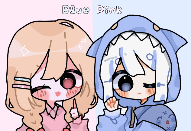 💙Blue Pink💗