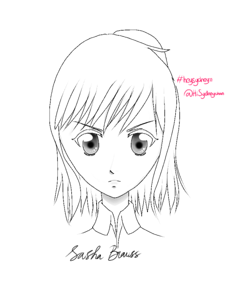 サシャ ブラウッ（？）Sasha Brauss from 進撃の巨人