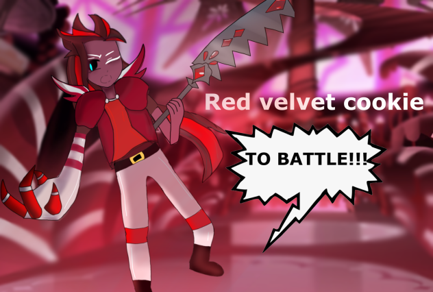 Red velvet cookie shading