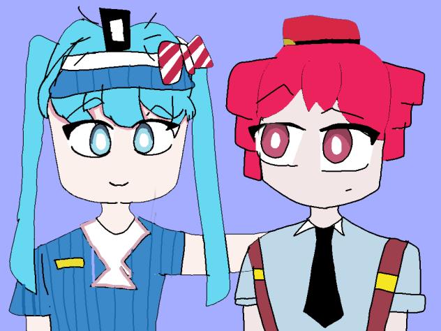 Miku n Kasane Teto MESMIRIZER!! XD