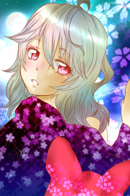 月夜の見返り美人図