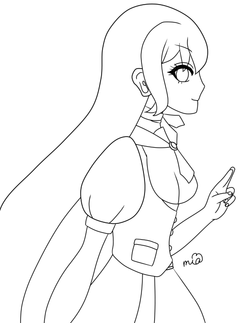 STARDOM 線画