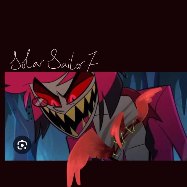 Alastor's Wound But It's Wings