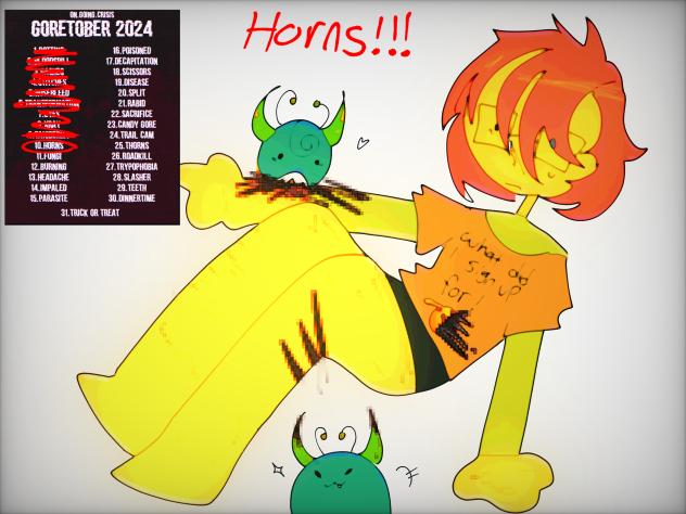 Day 10 !horns! ⚠️tw⚠️