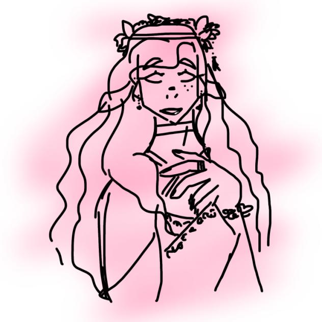 Persephone design and sketch