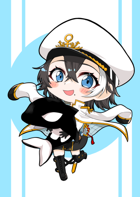 依頼イラスト「海兵ミニキャラ」