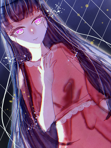 ピンク目にワンピ