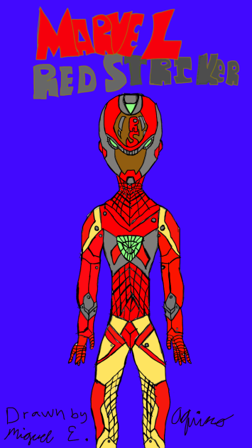 Marvel anime RedStriker
