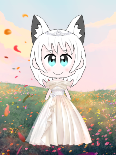 シャロ　ウェディングドレスver