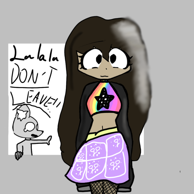 DONT LEAVE!! - ibisPaint