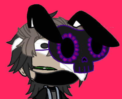 Skull Bunny(Corrosion) does a blink