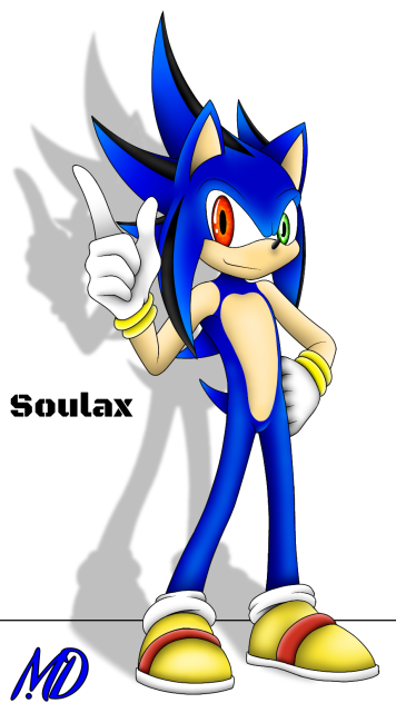 My friend ML sonic OC