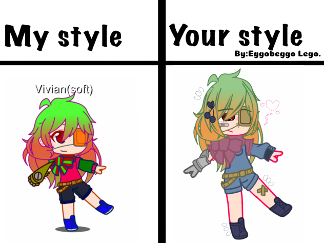 Gacha style collab