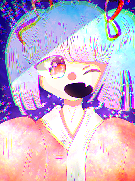 なのなのちゃん描きました！！！