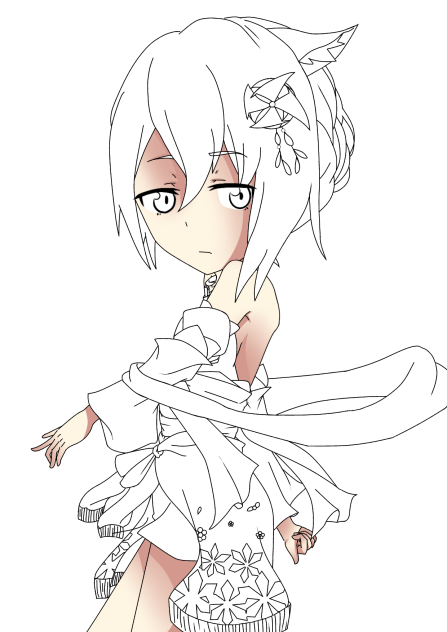 自分の肌色の塗り方 その2 Ibispaint