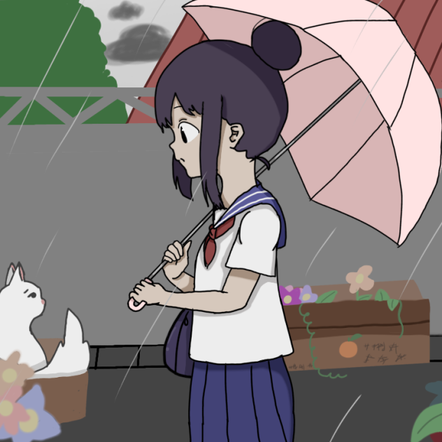 Rain girl~