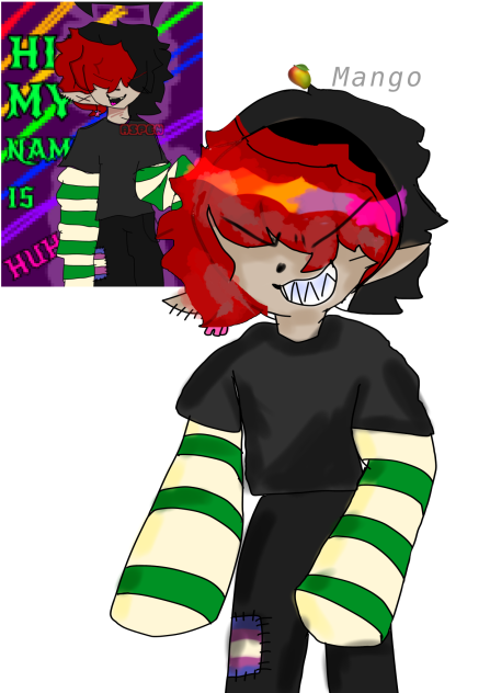 I drew Hazel Fielders Oc