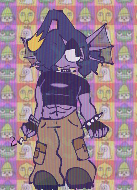 Katie in the Parappa artstyle!