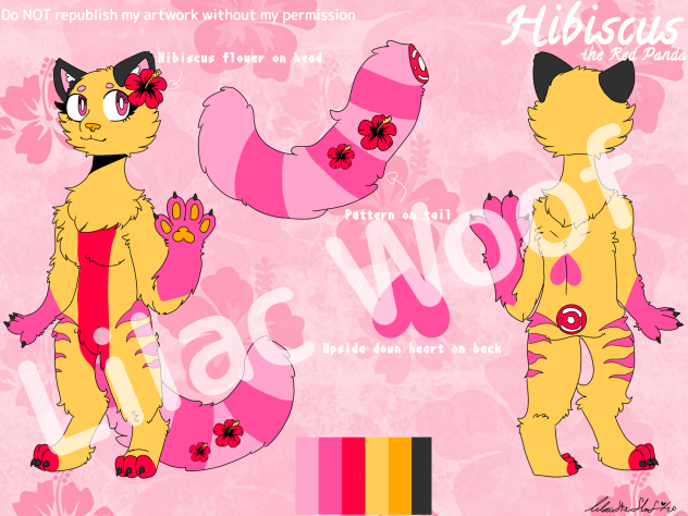 Hibiscus ref sheet