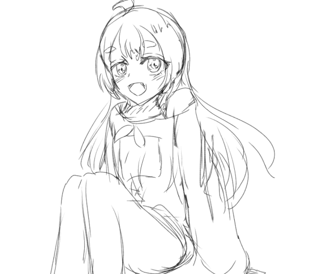 リーリーさん依頼ラフ