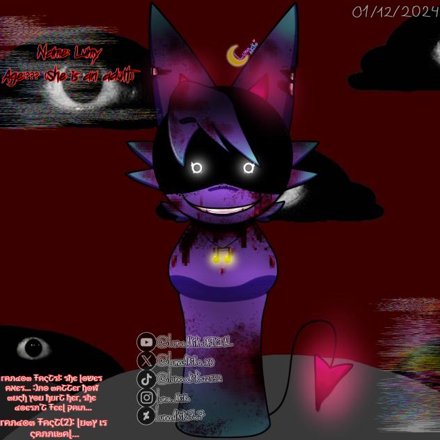 Lumy (Sprunki OC)(HORROR VER.)💀