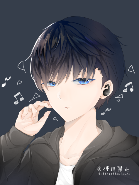 依頼絵　男の子