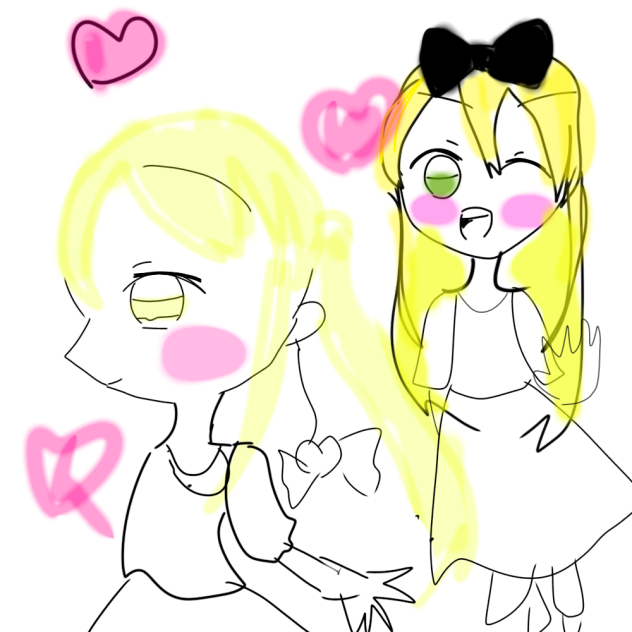 エミリーちゃんとマリアちゃん