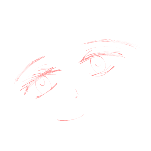 Eye sketching practice