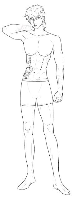 base,no color, shadows oc