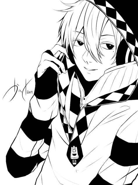 オリキャラ（塗り絵）