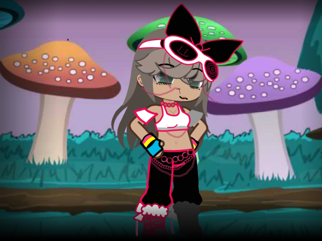 my new gacha oc ^^
