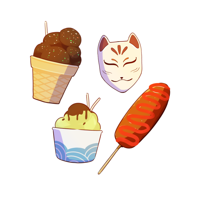 Summer Festival Stickers