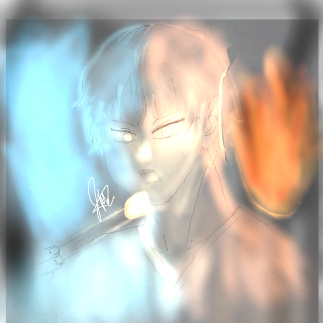 Todoroki Shoto Glow art(3)