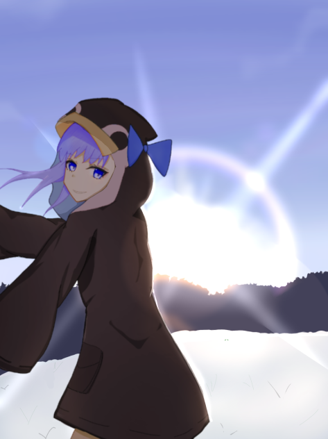 雪上