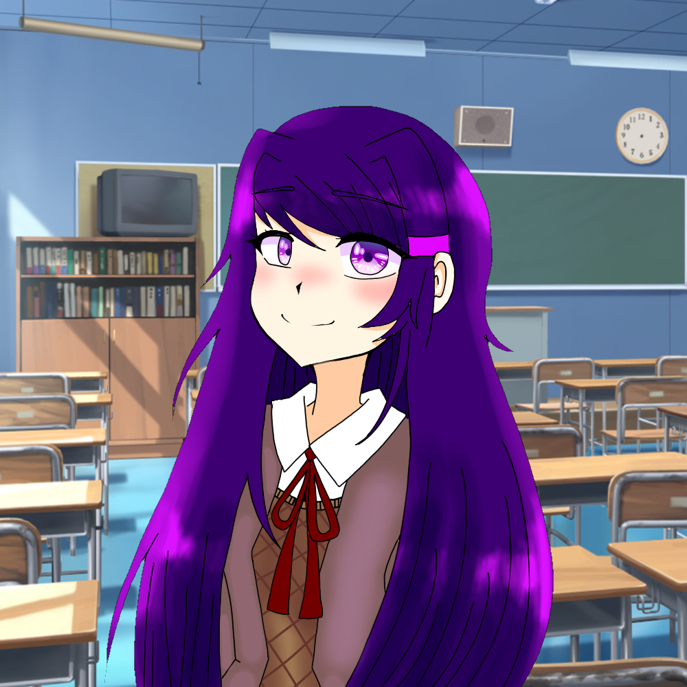 Yuri - DDLC SpeedPaint - ibisPaint