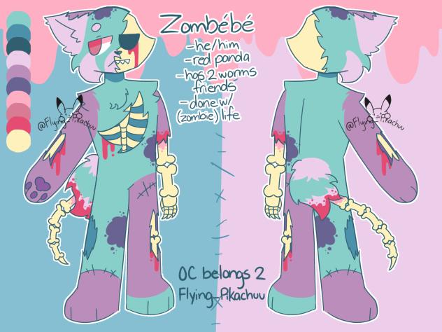 Zombébé Ref Sheet