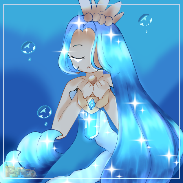 sea fairy cookie